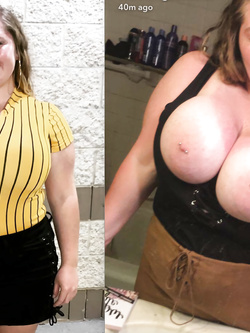 La troia del college ama mostrare le sue grandi tette