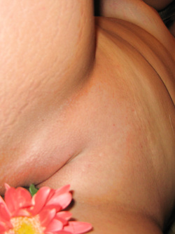 april and her flower