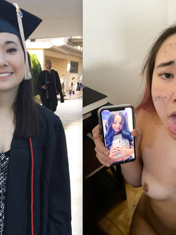 Ragazza asiatica troia e sgualdrina