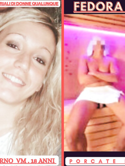 FEDORA BIONDA SEXY DI RIMINI