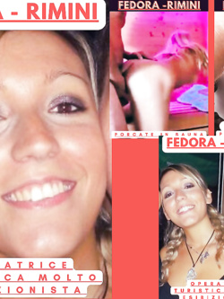 FEDORA BIONDA SEXY DI RIMINI