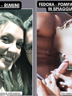 FEDORA BIONDA SEXY DI RIMINI