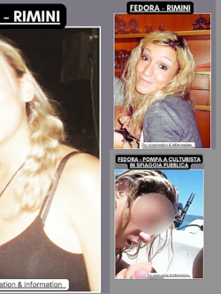 FEDORA BIONDA SEXY DI RIMINI