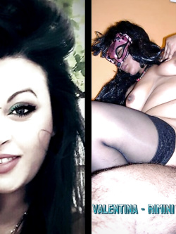 VALENTINA ESIBIZIONISTA DI RIMINI