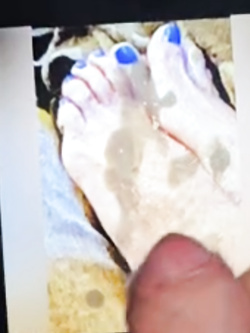 Tributi di sborra su mia moglie