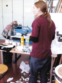 German stage sculptor Franziska Toffel at wnbr Parte 2