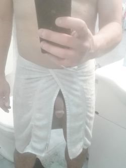 asciugamano un po piccolo